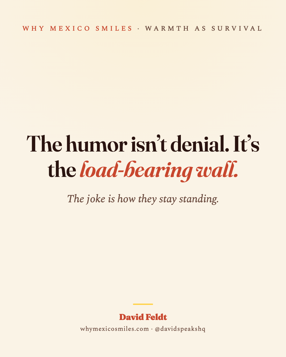 Why Mexico Smiles quote card